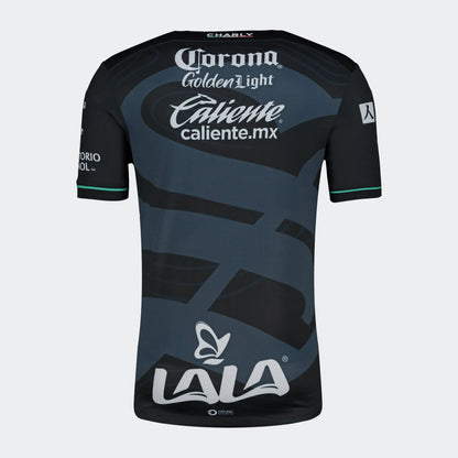 Charly Mens Santos Third Jersey Authentic 24 Black Green