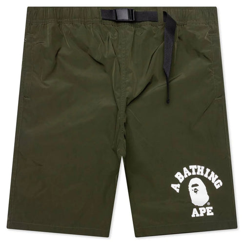 College Beach Shorts Olive Drab