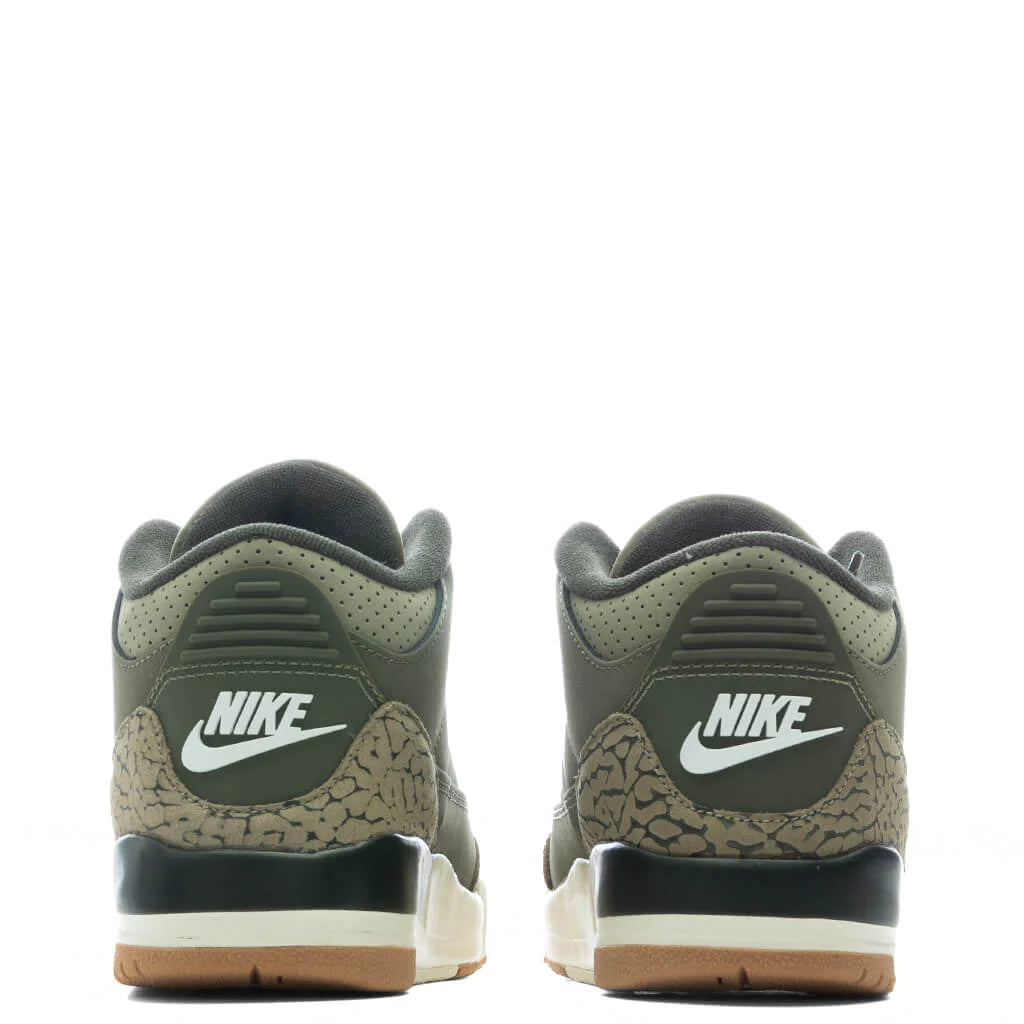Air Jordan 3 Retro Family Affair PS Medium Olive Neutral Olive Sequoia