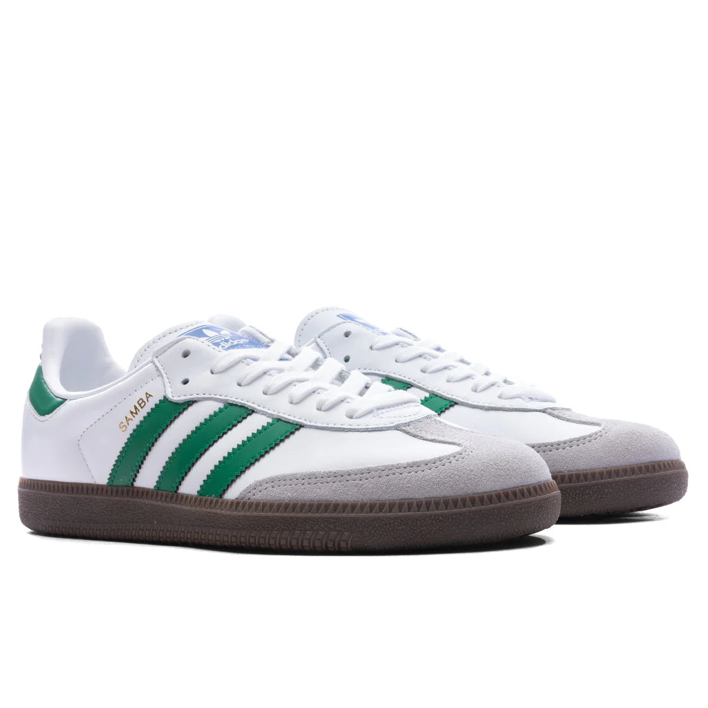 Samba OG Cloud White Green Gum