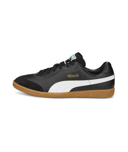 PUMA King 21 IT Indoor Football Bots Black White