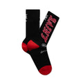 Saint Socks Black Red