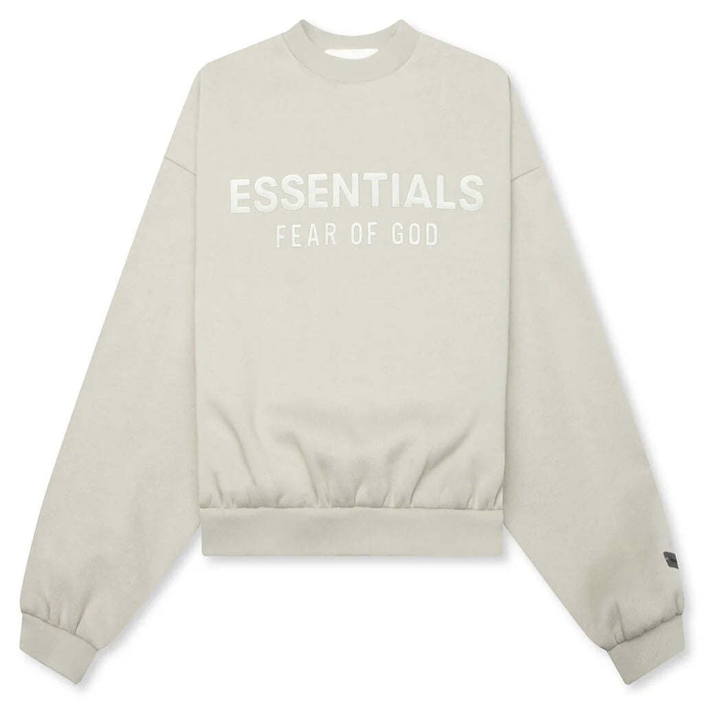 Kids Fleece Crewneck Abbey Stone