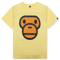 Kids Milo Face Tee Yellow