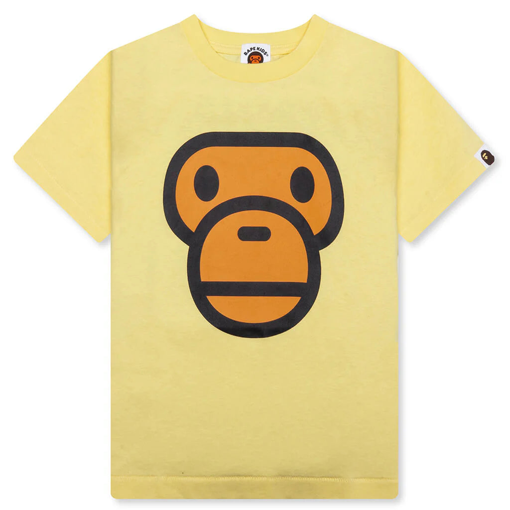 Kids Milo Face Tee Yellow