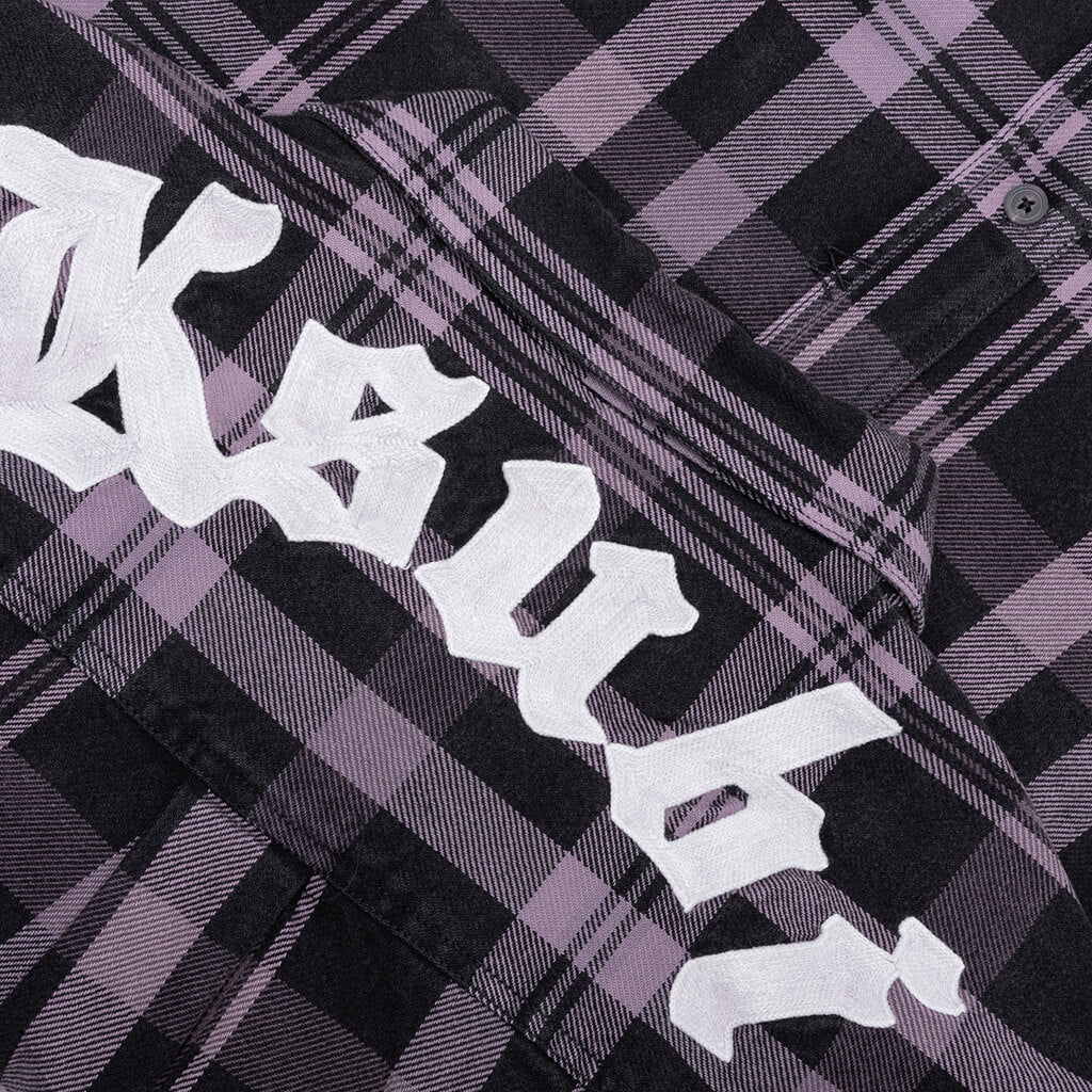 Vulture Flannel L S Shirt Plum