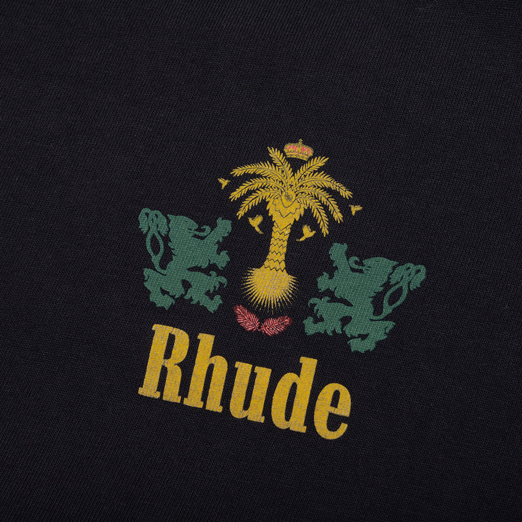 Rhude Tabaco Tee Vintage Black