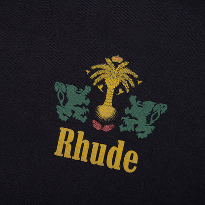 Rhude Tabaco Tee Vintage Black
