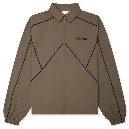 Growth Track Jacket Pebble