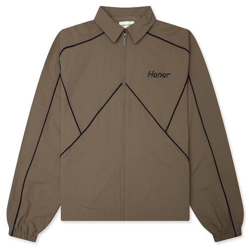 Growth Track Jacket Pebble