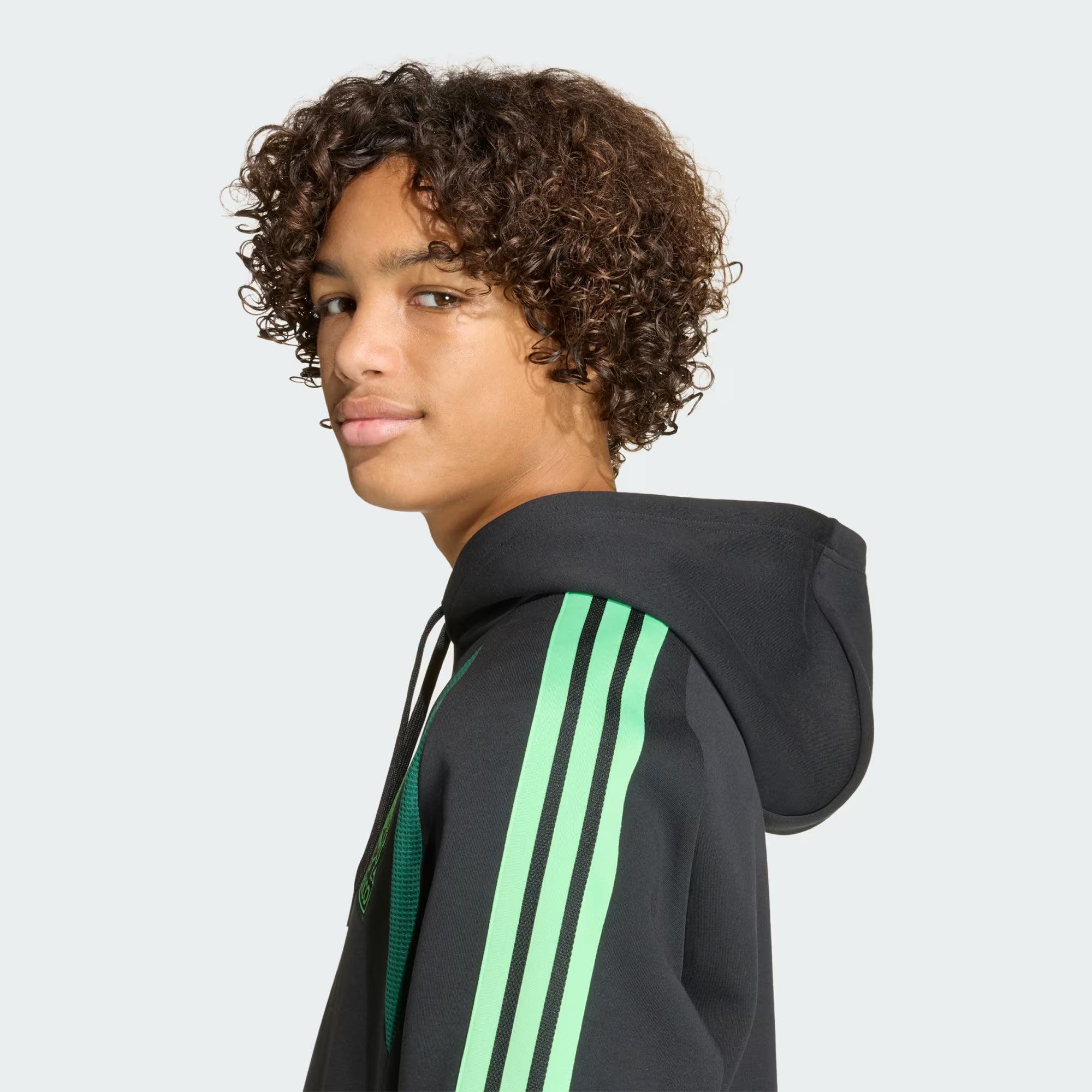 adidas Mexico 26 Tiro Youth Sweat Hoodie Black