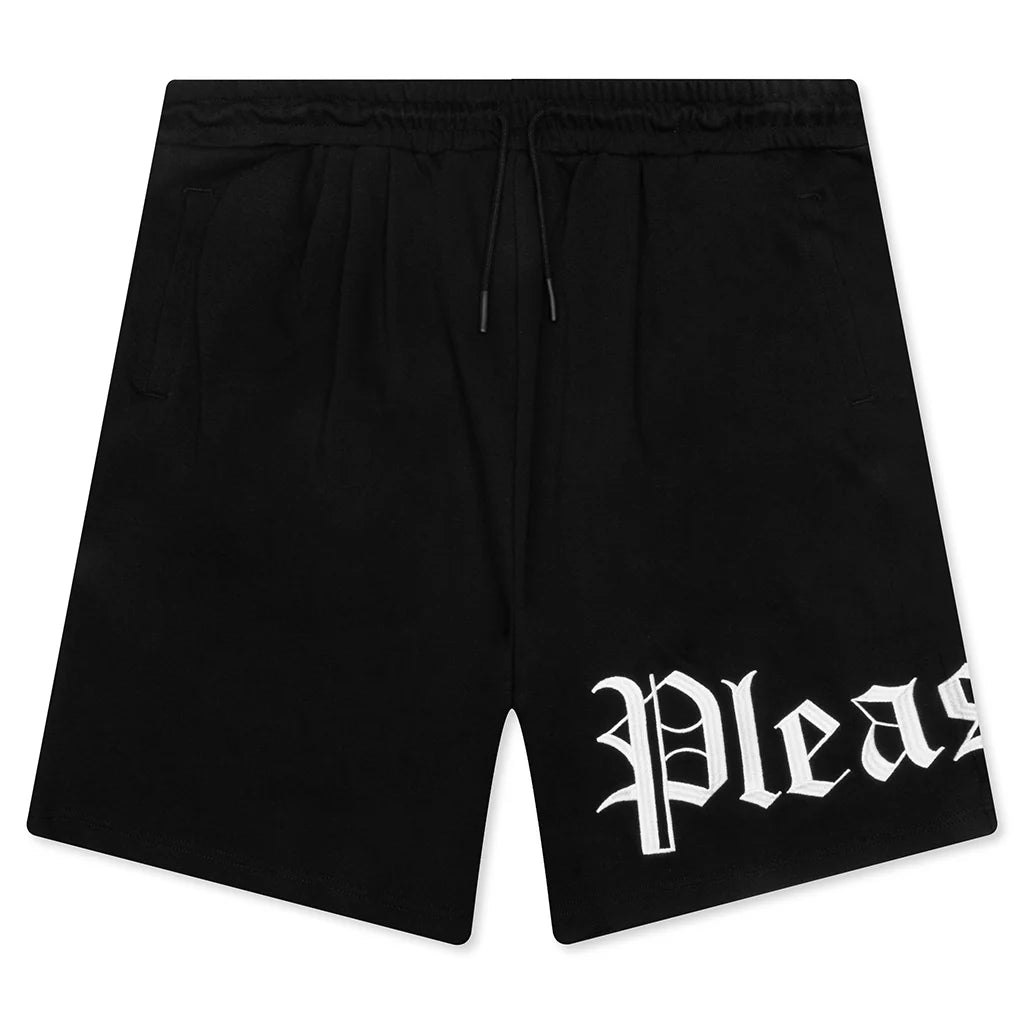 OE Wide Shorts Black