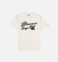 Nature Knit Mens Short Sleeve Shirt White