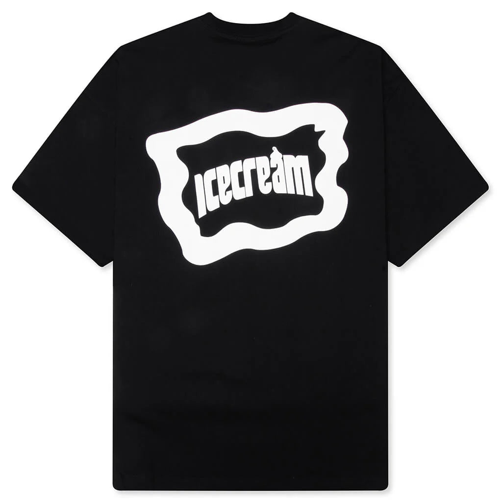 Street Life S S Knit Tee Black