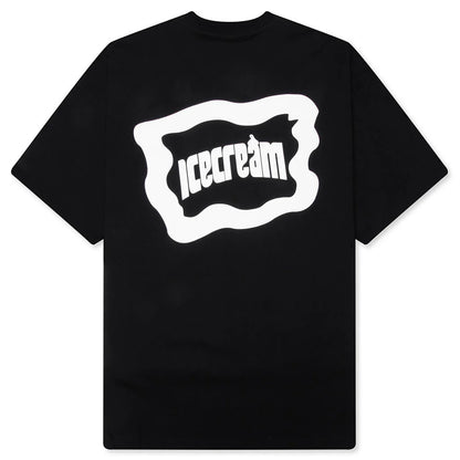Street Life S S Knit Tee Black
