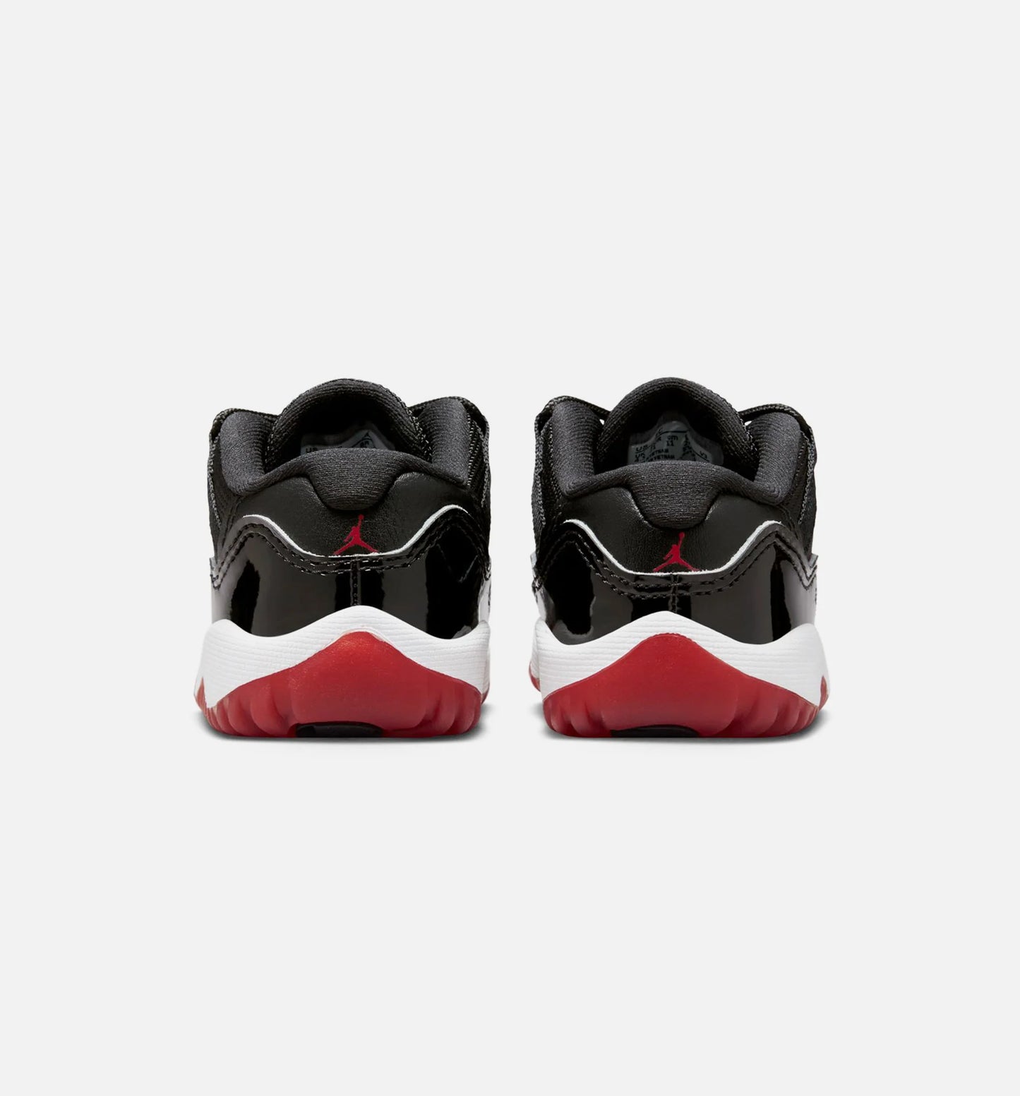Air Jordan 11 Retro Bred Infant Toddler Lifestyle Shoe Black Varsity Red White