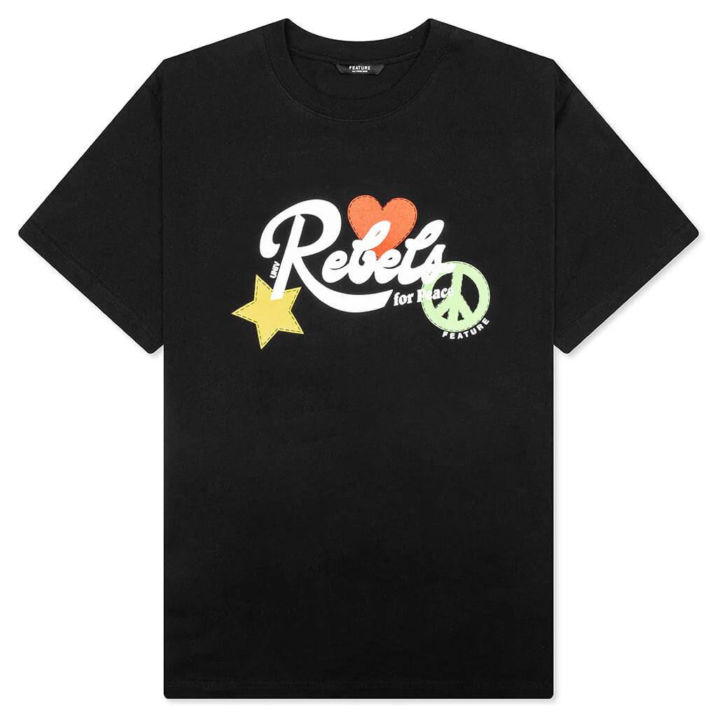 Feature x UNLV Rebel For Peace Tee Black