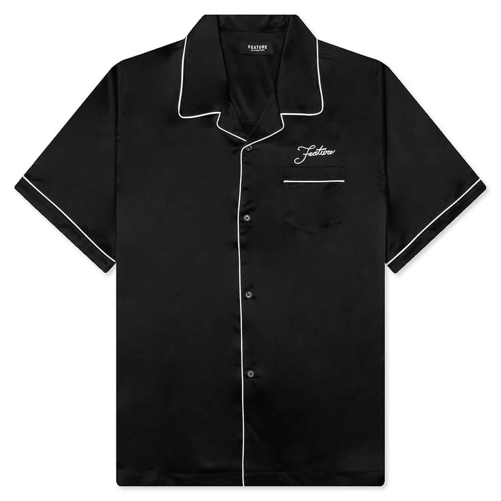 Baptiste Silk Shirt Black