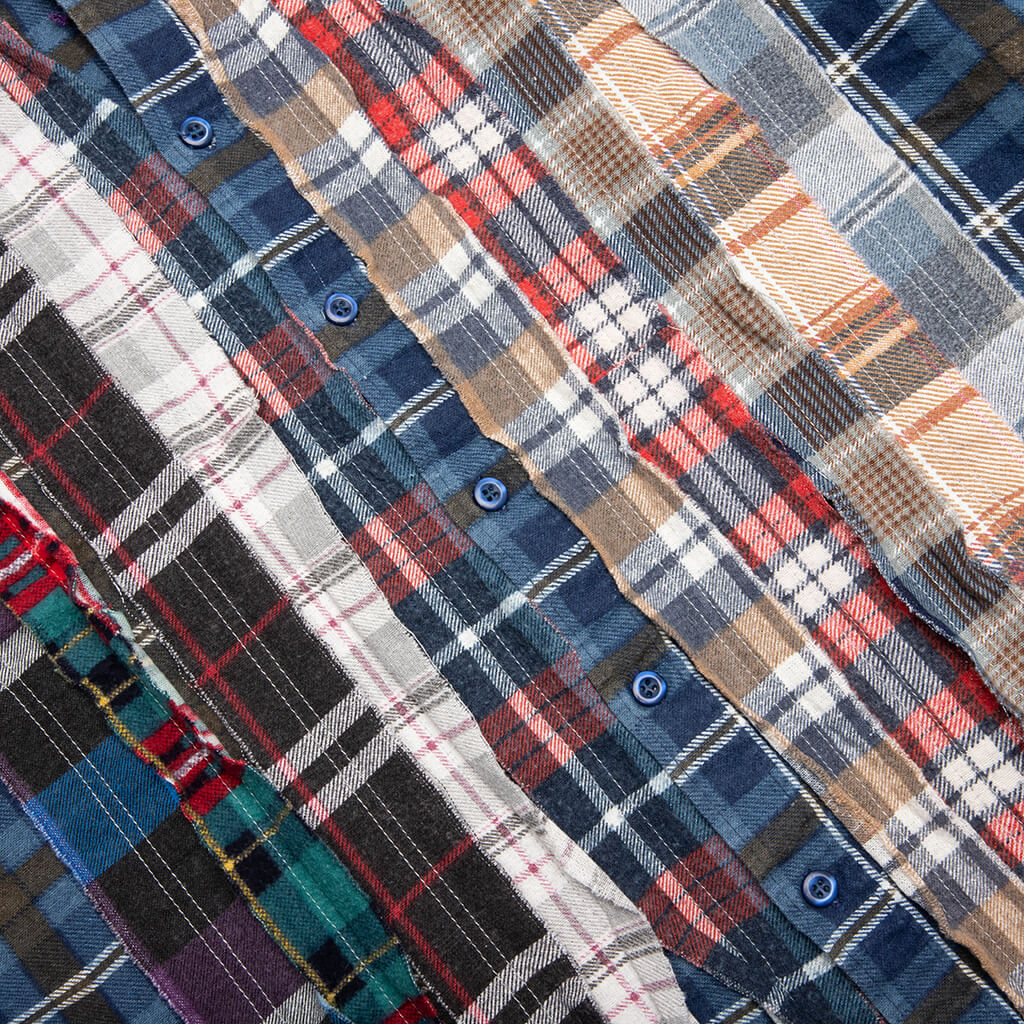 Ribbon Flannel Shirt Assorted