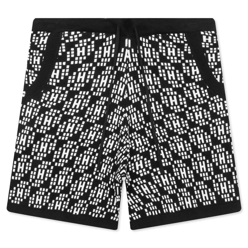 H Knit Short Black