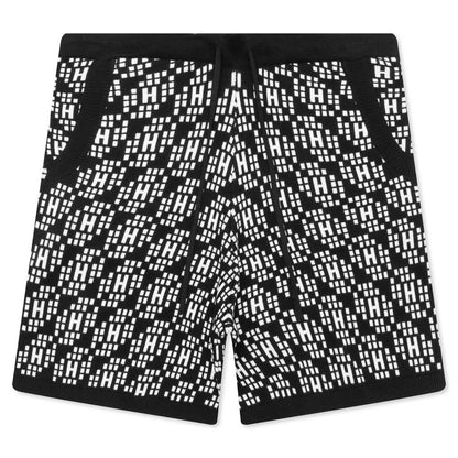 H Knit Short Black