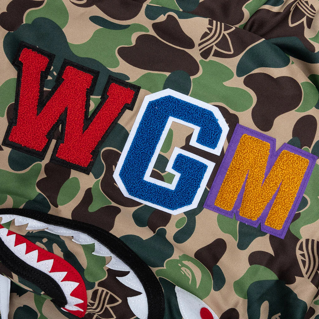 Adidas x BAPE Shark Track Hoodie Crew Green
