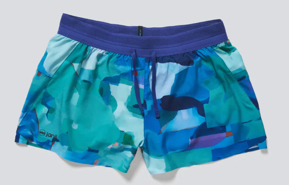 Womens Janji 3AFO Middle Shorts