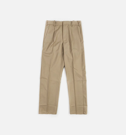 Pleated Front Mens Pants Sand