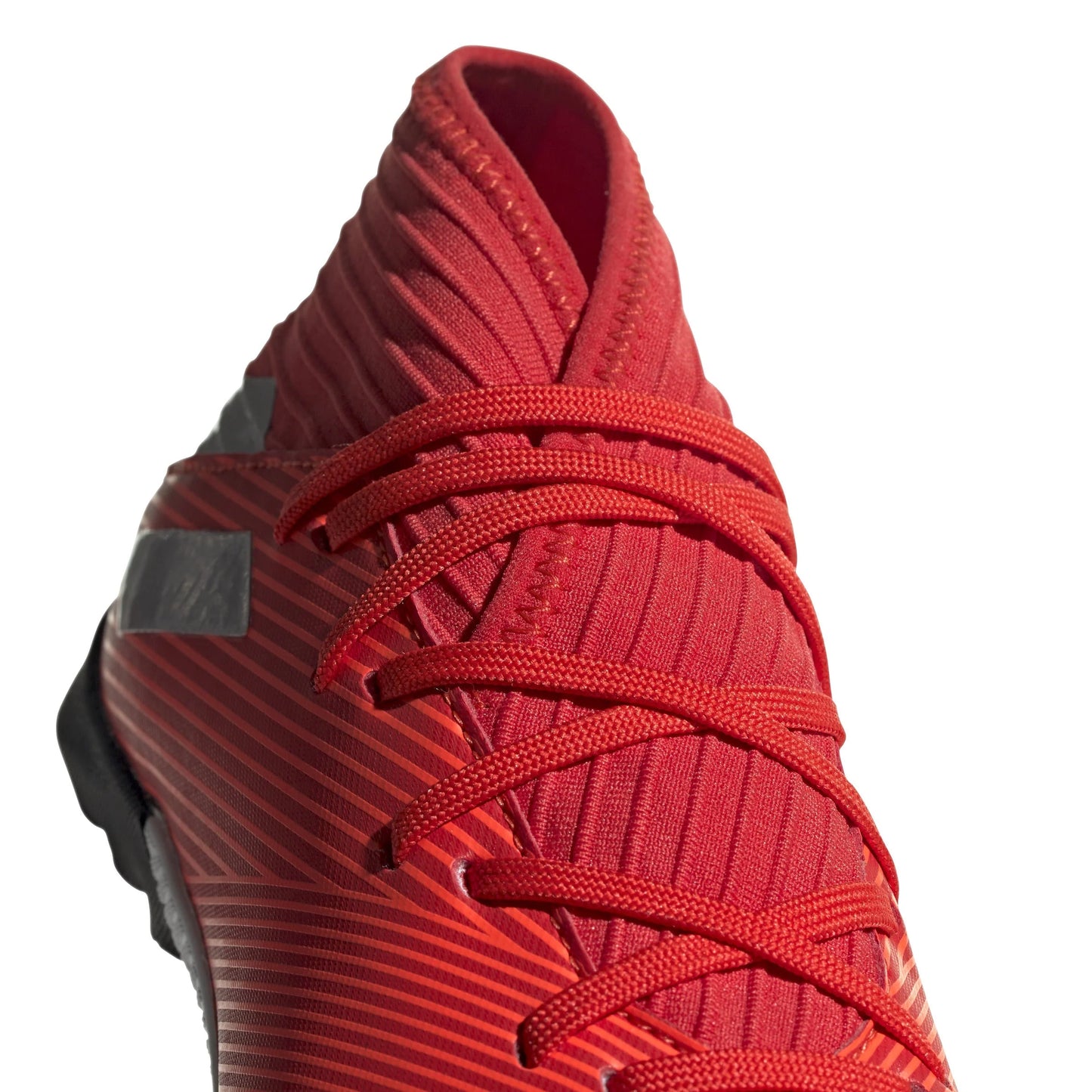 adidas Nemeziz 193 TF Turf Youth Soccer Cleats Active Red Silver Metallic Solar Red
