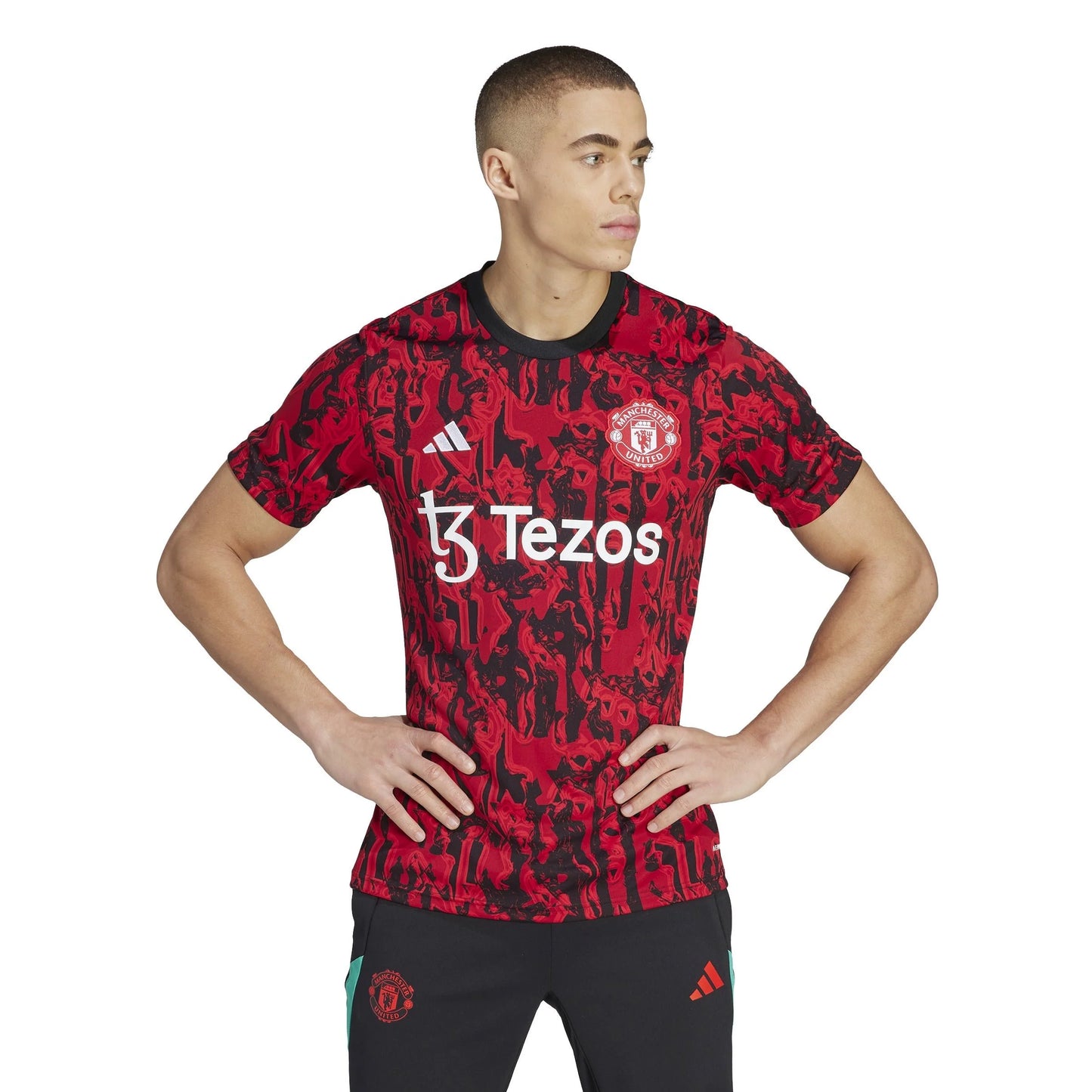 adidas Manchester United 23 24 Pre Match Shirt