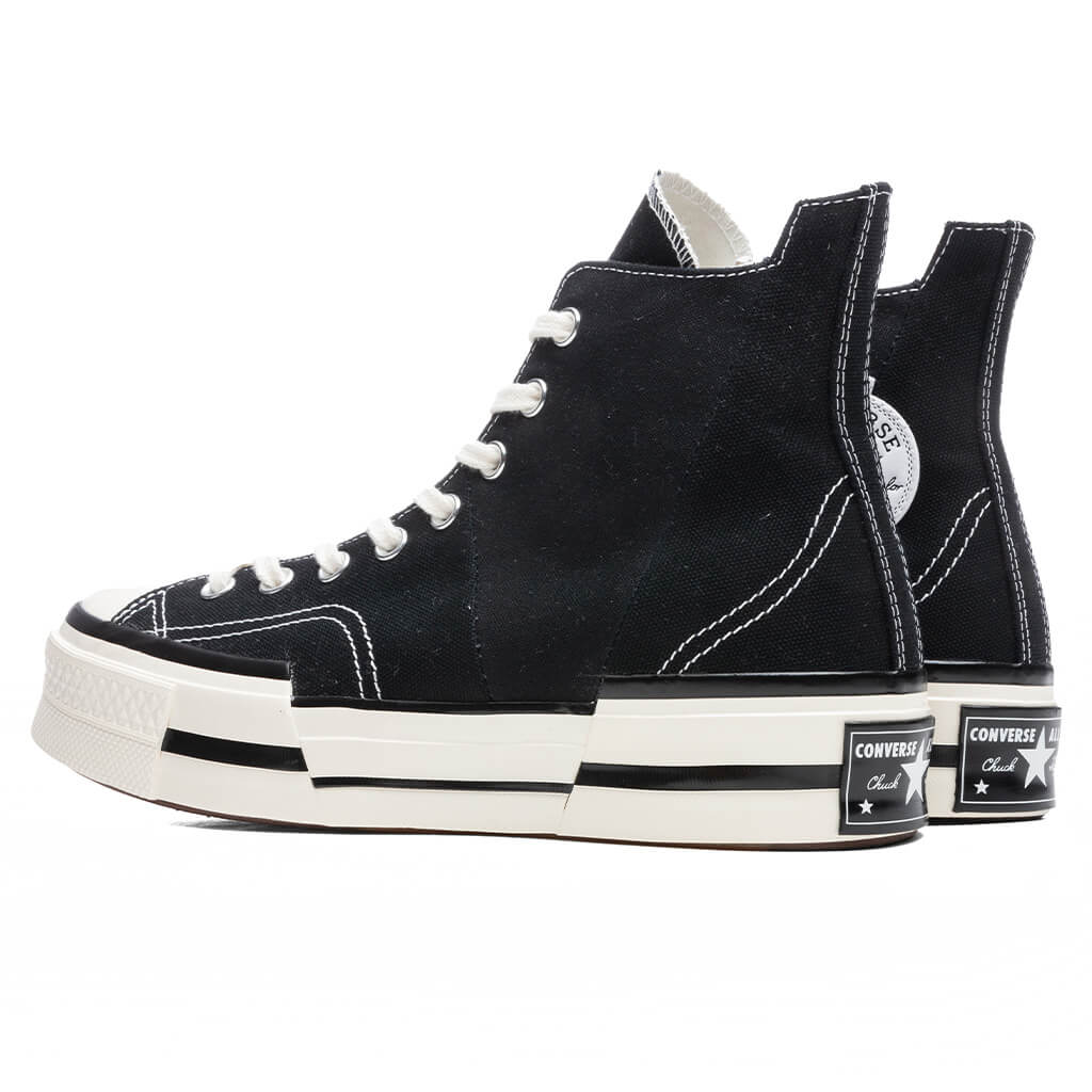 Chuck 70 Hi Plus Black Egret Black