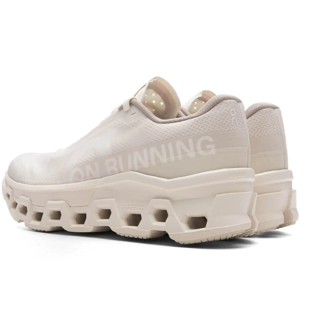 On x INVINCIBLE Cloudmonster 2 Deconstructed Perfection Ivory White