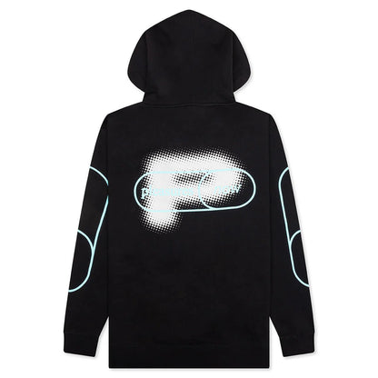 Pixel P Hoodie Black