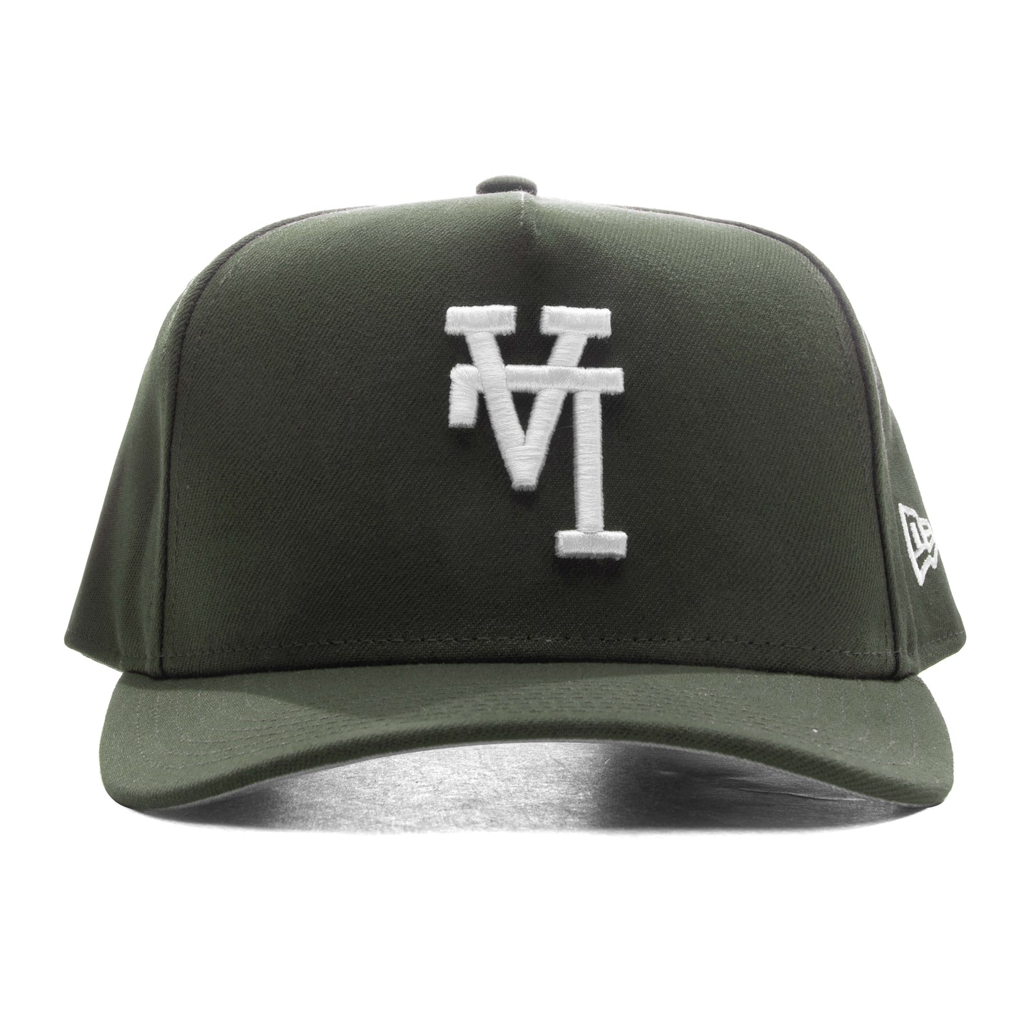 9FIFTY A Frame Snapback Upside Down Los Angeles Dodgers Olive