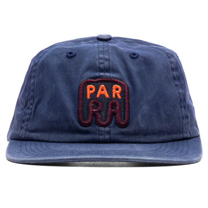 Fast Food Logo 6 Panel Hat Navy Blue