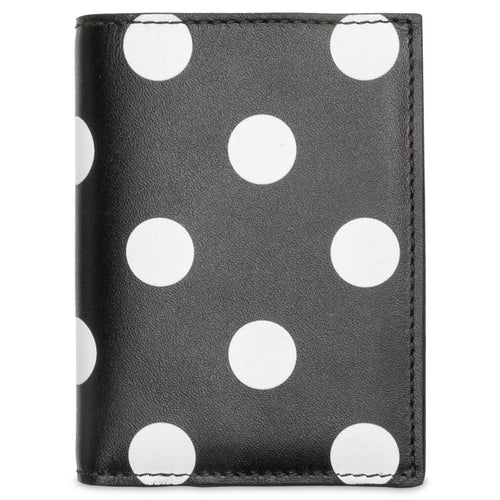 Comme des Garcons Polka Dots Wallet Black