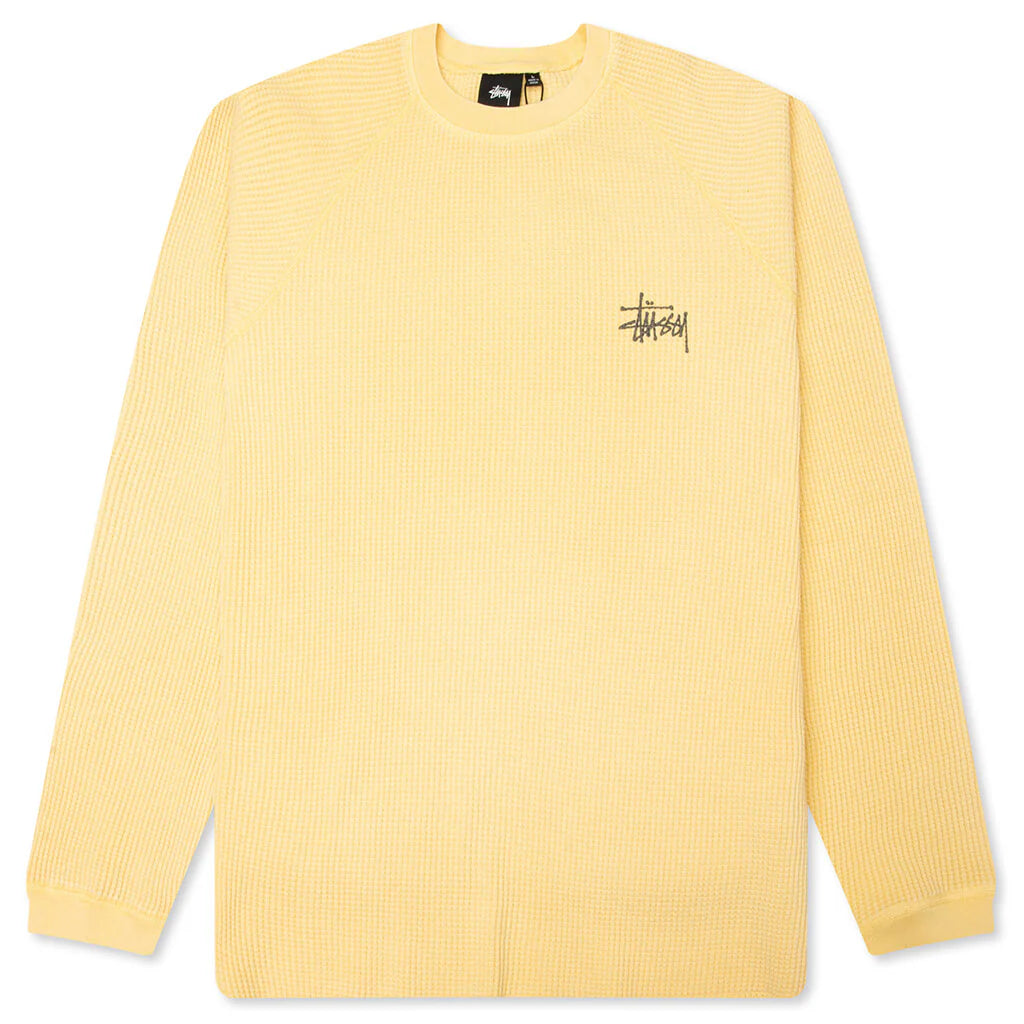 Raglan Thermal Basic Stock Pale Yellow