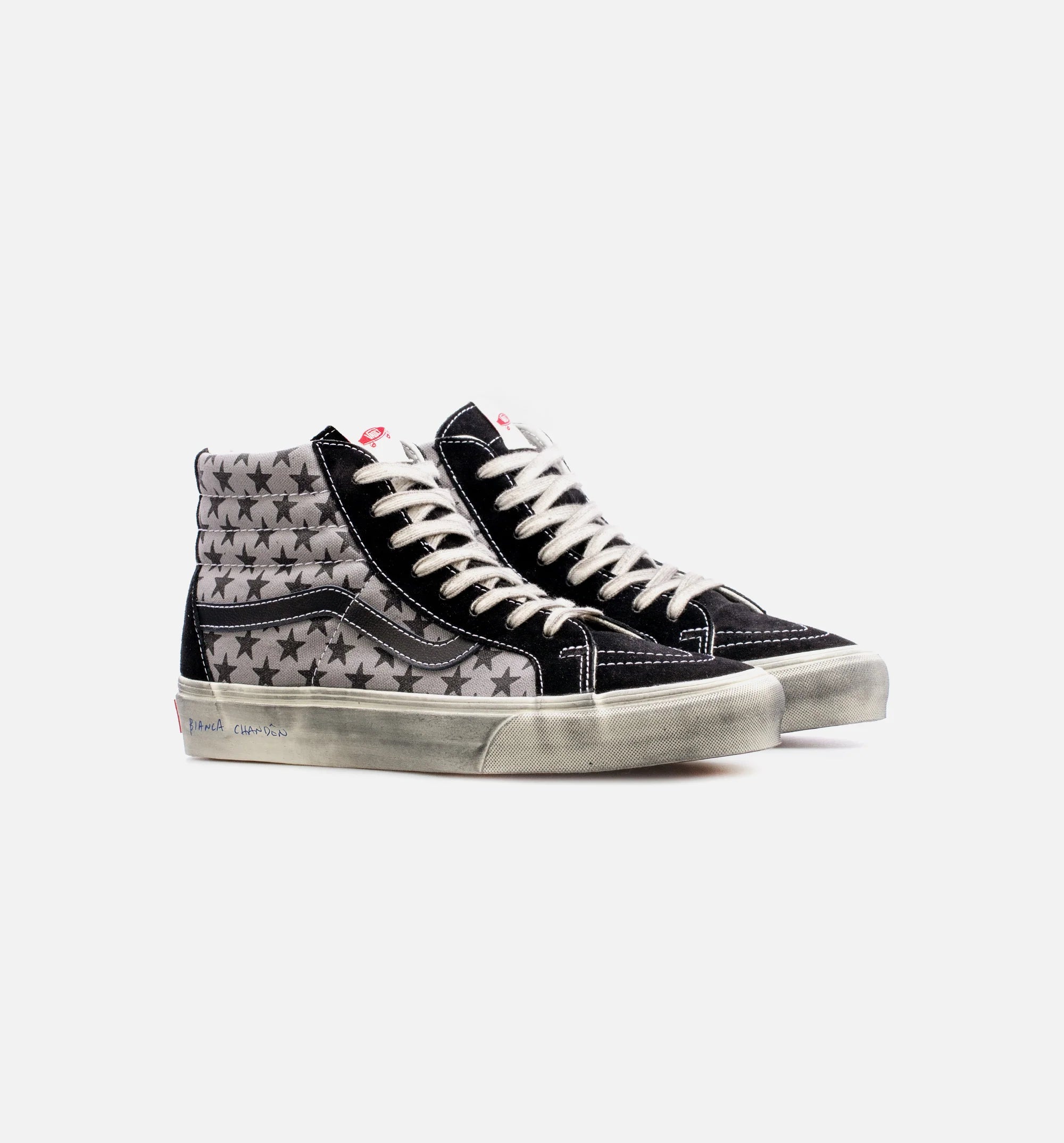 Bianca Chandôn Vault SK8 Hi Mens Skate Shoes Black White