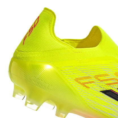 adidas F50 Elite Laceless FG Firm Ground Mens Soccer Cleats Yellow Black Red
