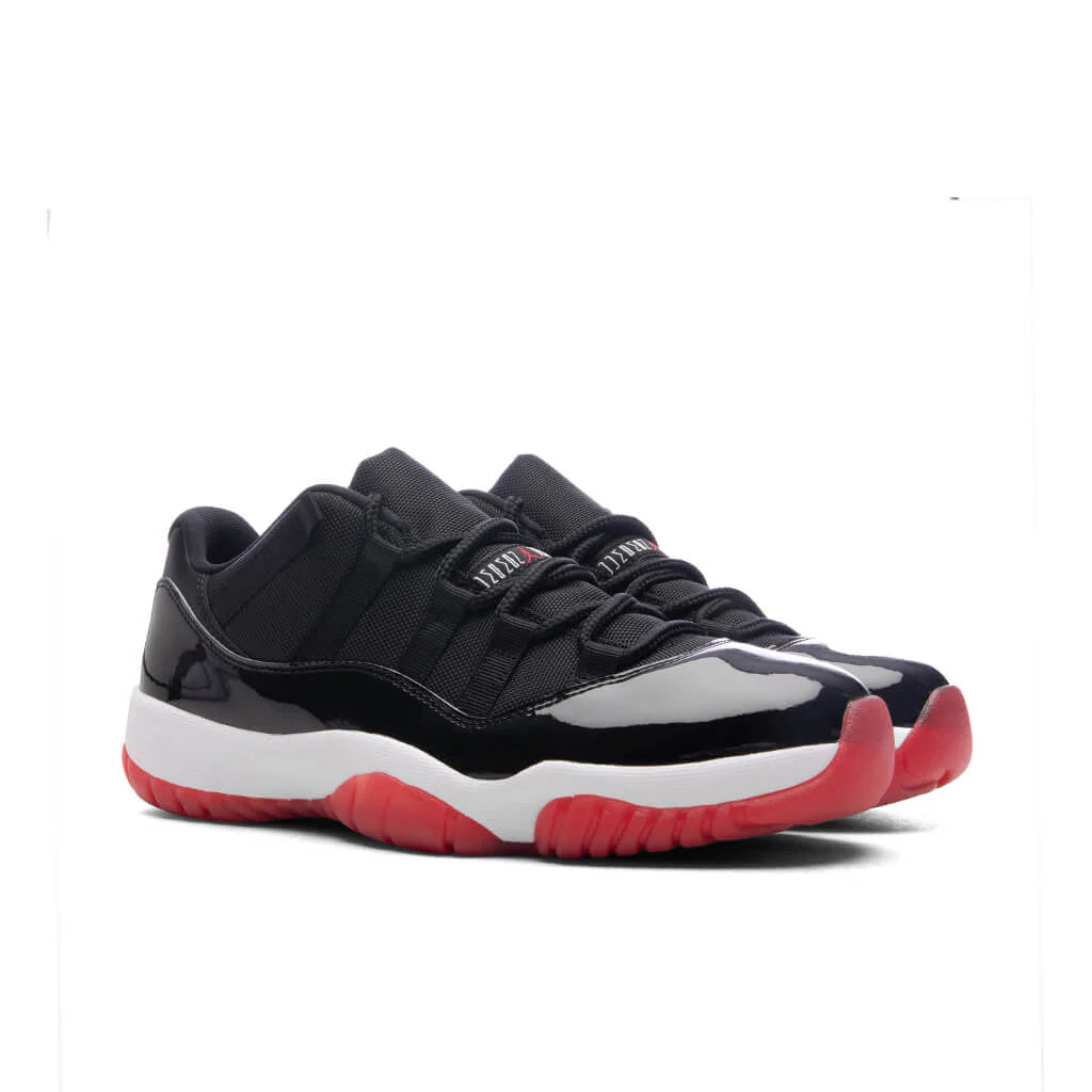 Air Jordan 11 Retro Low Bred PS Black Varsity Red White