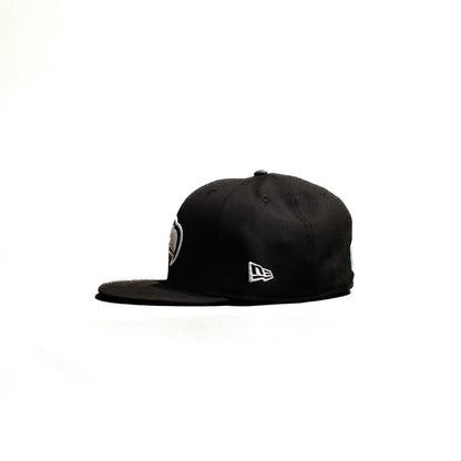 New Era Seattle Seahawks 59FIFTY Fitted Hat Super Bowl Patch Black