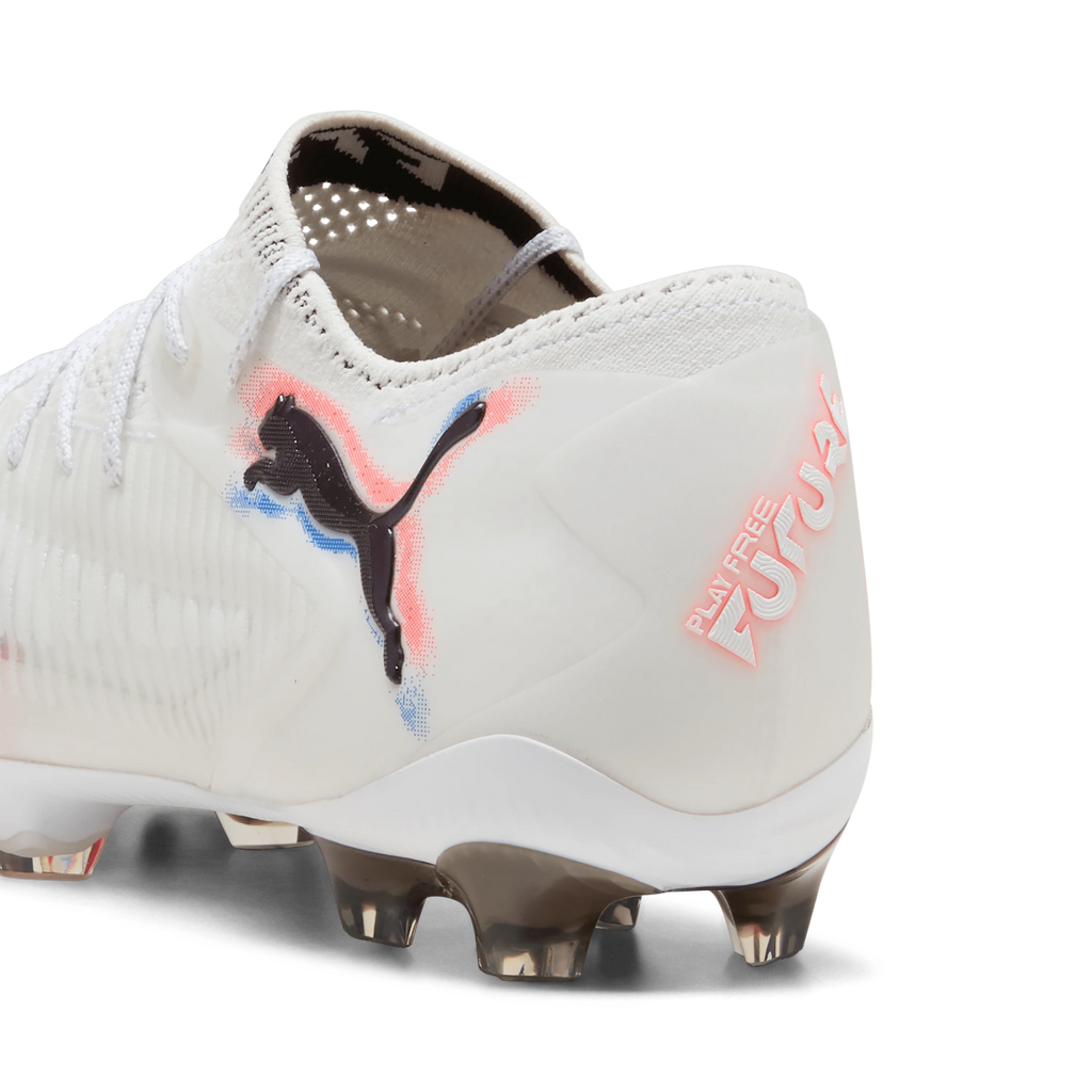 PUMA Future 8 Ultimate Low Firm Ground Soccer Cleats White Black