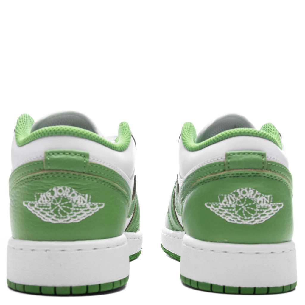 Air Jordan 1 Low SE GS White Chlorophyll Lightening