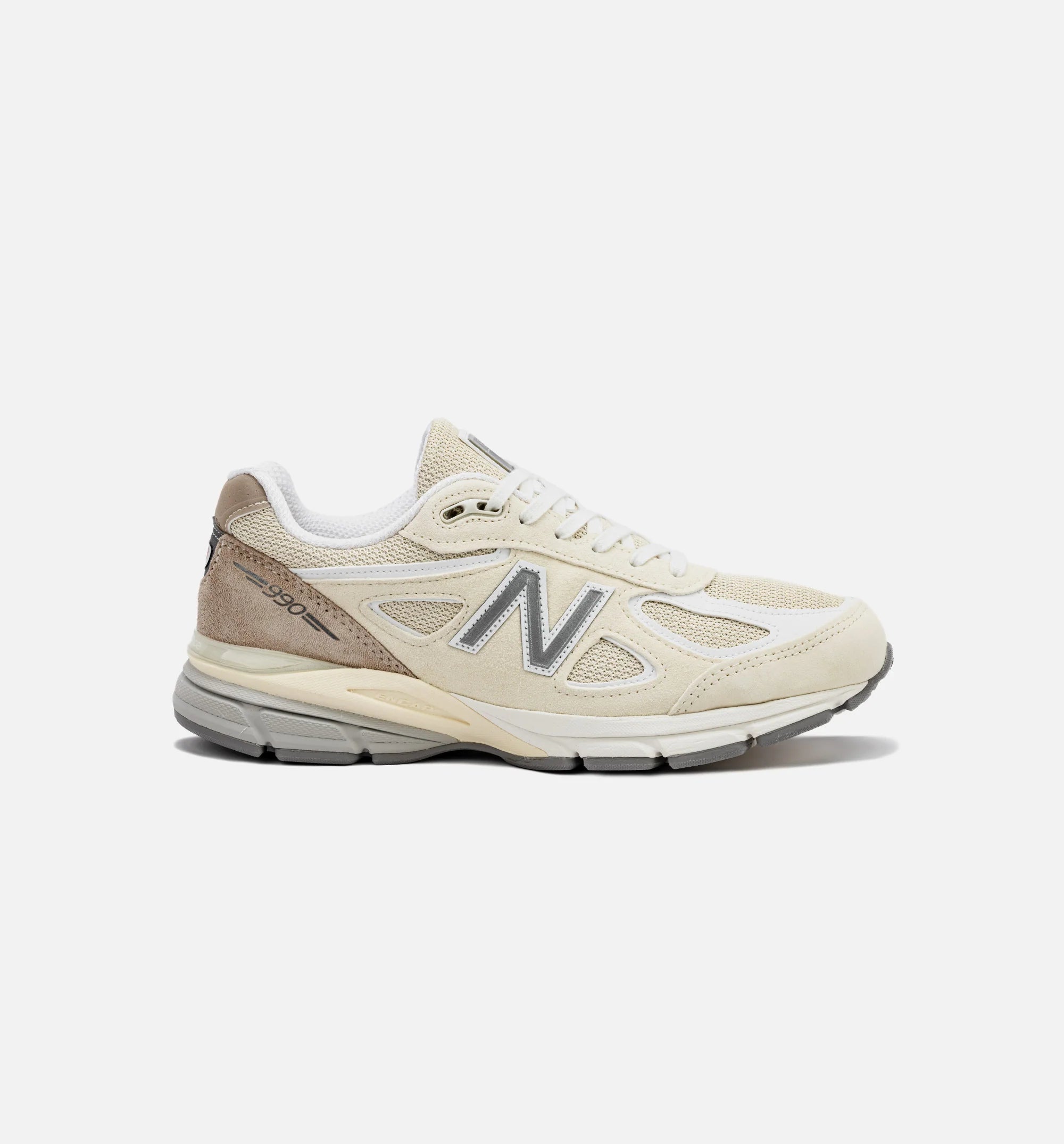990v4 Made in USA Mens Lifestyle Shoe Cream