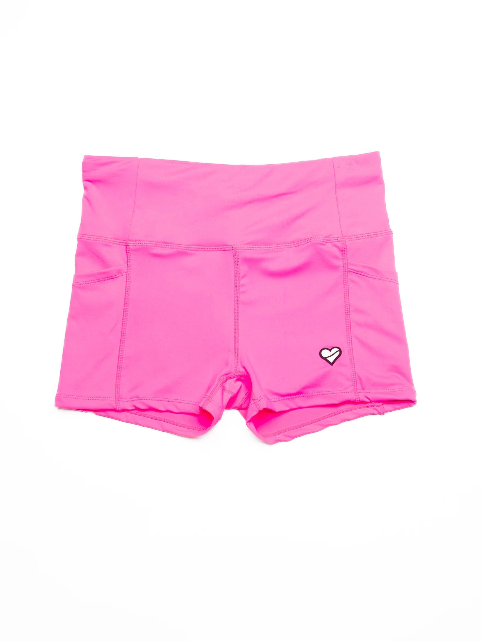 Heartbreak Womens Triple Pocket 2 Running Shorts