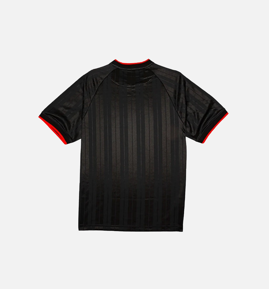 Mitchell Ness X Nice Kicks Soccer Shirt Black Red White