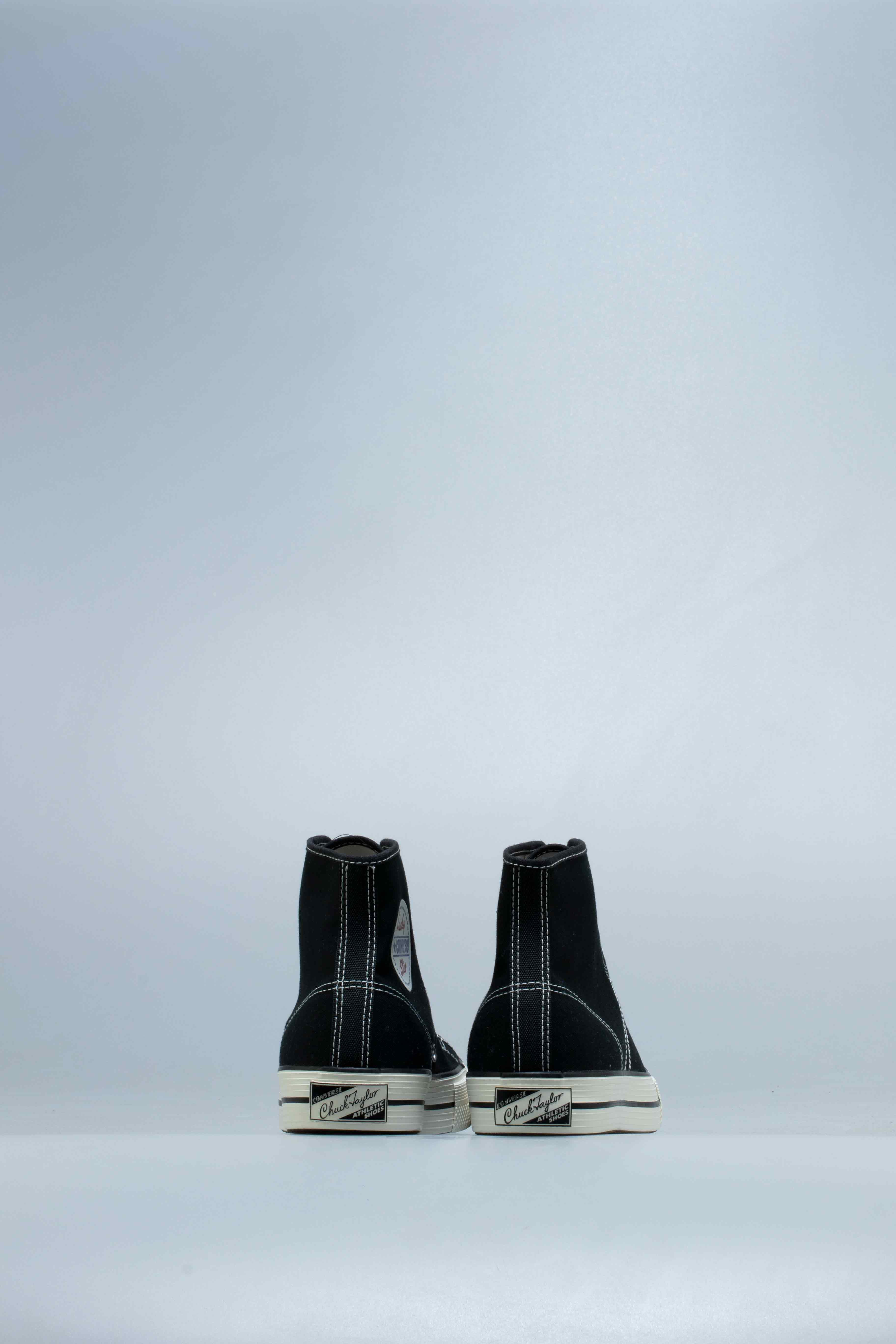 Lucky Star Mens High Top Shoe Black Egret