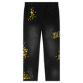 Galaxy Arc Open Bottom Sweatpants Pirate Black