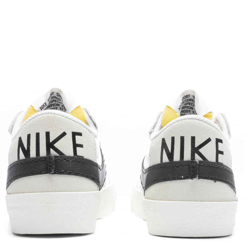 Womens Blazer Low 77 Jumbo White Black Sail
