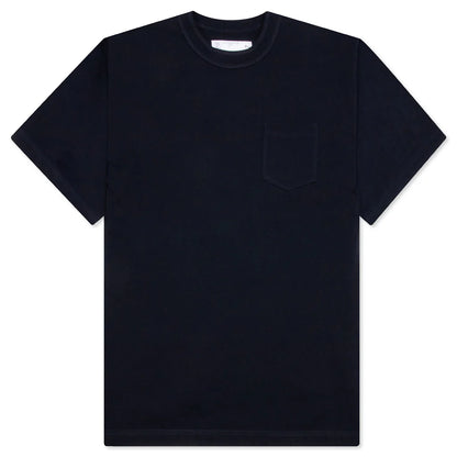 Cotton Jersey T Shirt Navy